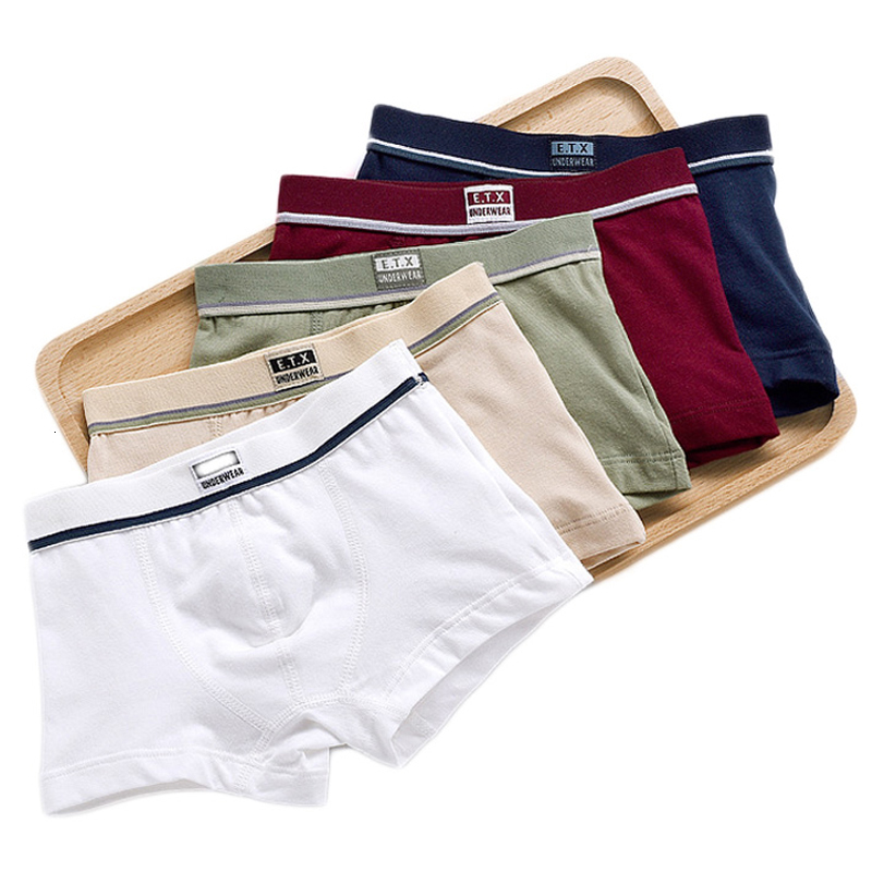 Panties Boys Underwear Children Cotton Boxer Shorts Children s Kids For 2 16 years 5 pcs 221205