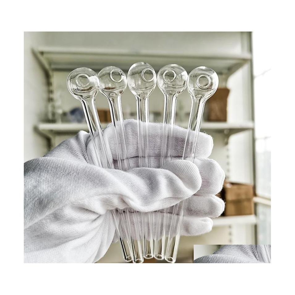 Smoking Pipes 12Cm Long Oil Burner Thick Pyrex Large Transparent Glass Pipe For Smoking Bubbler Tube Dot Nail Burning Jumbo Lengthen Dh1Tp
Smoking Pipes 12Cm Long Oil Burner Thick Pyrex Large Transparent Glass Pipe For Smoking Bubbler Tube Dot Nail Burning Jumbo Lengthen Dh1Tp