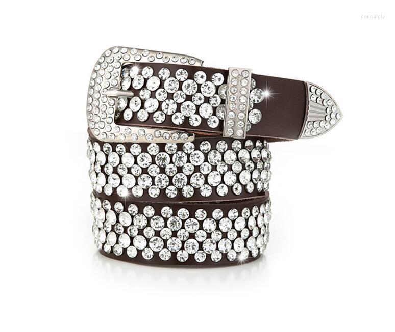 Belts Luxury Woman Fashion Belt 2022 Full Rhinestone BROWN Cowhide Pin Buckle Wedding Dress Decoration Band Femme Ceinture Gift, White
Belts Luxury Woman Fashion Belt 2022 Full Rhinestone BROWN Cowhide Pin Buckle Wedding Dress Decoration Band Femme Ceinture Gift, White