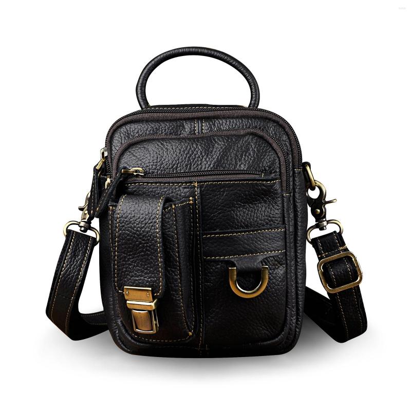 Waist Bags Soft Real Leather Multi-function Messenger Crossbody Tote Bag For Men Male Design Satchel Fanny Belt Pack 3004, Brown
Waist Bags Soft Real Leather Multi-function Messenger Crossbody Tote Bag For Men Male Design Satchel Fanny Belt Pack 3004, Brown