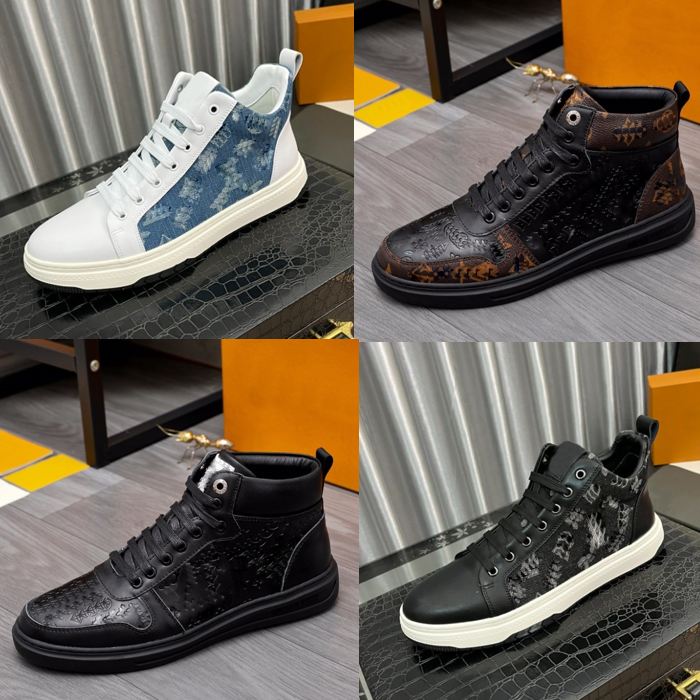 Top Designer High Casual Shoes Classic Sneakers White Black Leather Famous Brands Comfort Outdoor Trainers Men Casual Walking Shoe 38-44
Top Designer High Casual Shoes Classic Sneakers White Black Leather Famous Brands Comfort Outdoor Trainers Men Casual Walking Shoe 38-44