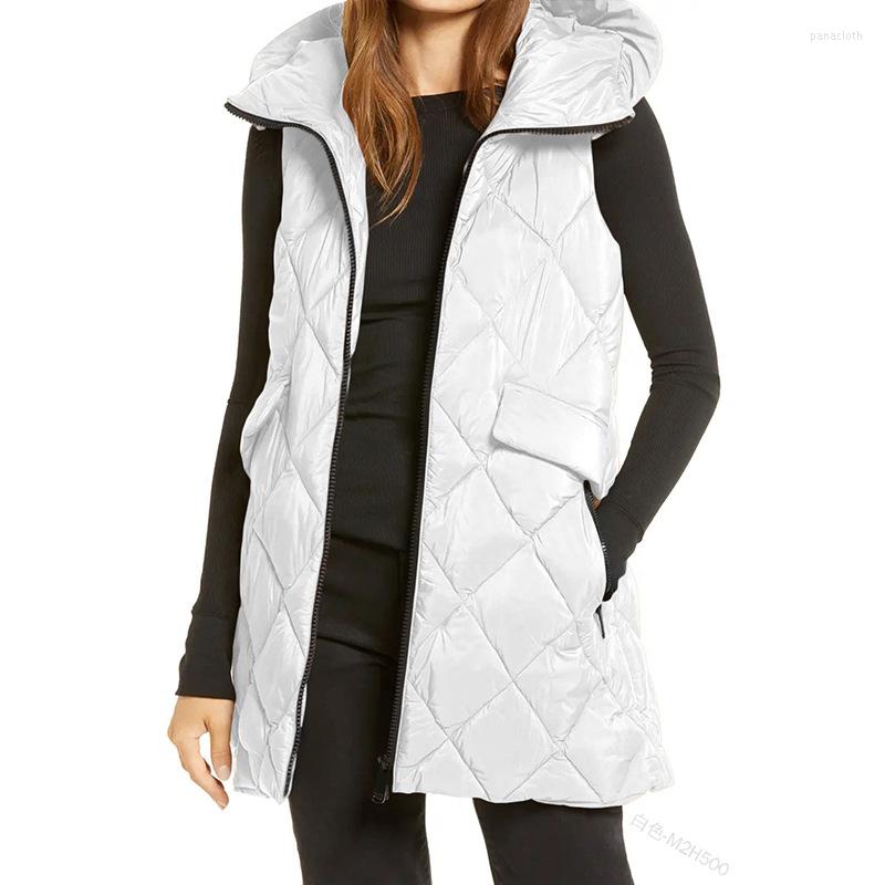 Women' Vests Women Jacket Hooded Solid Color Zipper Vest Fashion Casual Pocket Stitching Autumn/winter Cotton, Black
Women' Vests Women Jacket Hooded Solid Color Zipper Vest Fashion Casual Pocket Stitching Autumn/winter Cotton, Black