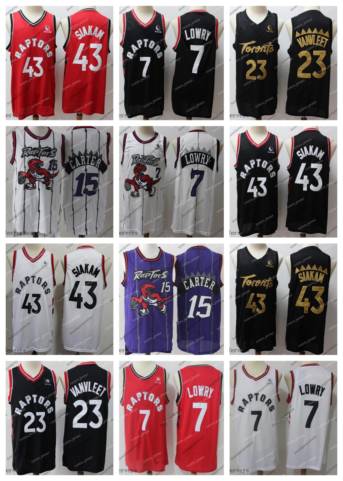 Toronto''Raptors''Men Jersey Pascal 43 Siakam Fred 23 VanVleet Leonard Vince Jersey 15 Carter 7 Lowry 1 McGrady Basketball''NBA''Jerseys
Toronto''Raptors''Men Jersey Pascal 43 Siakam Fred 23 VanVleet Leonard Vince Jersey 15 Carter 7 Lowry 1 McGrady Basketball''NBA''Jerseys