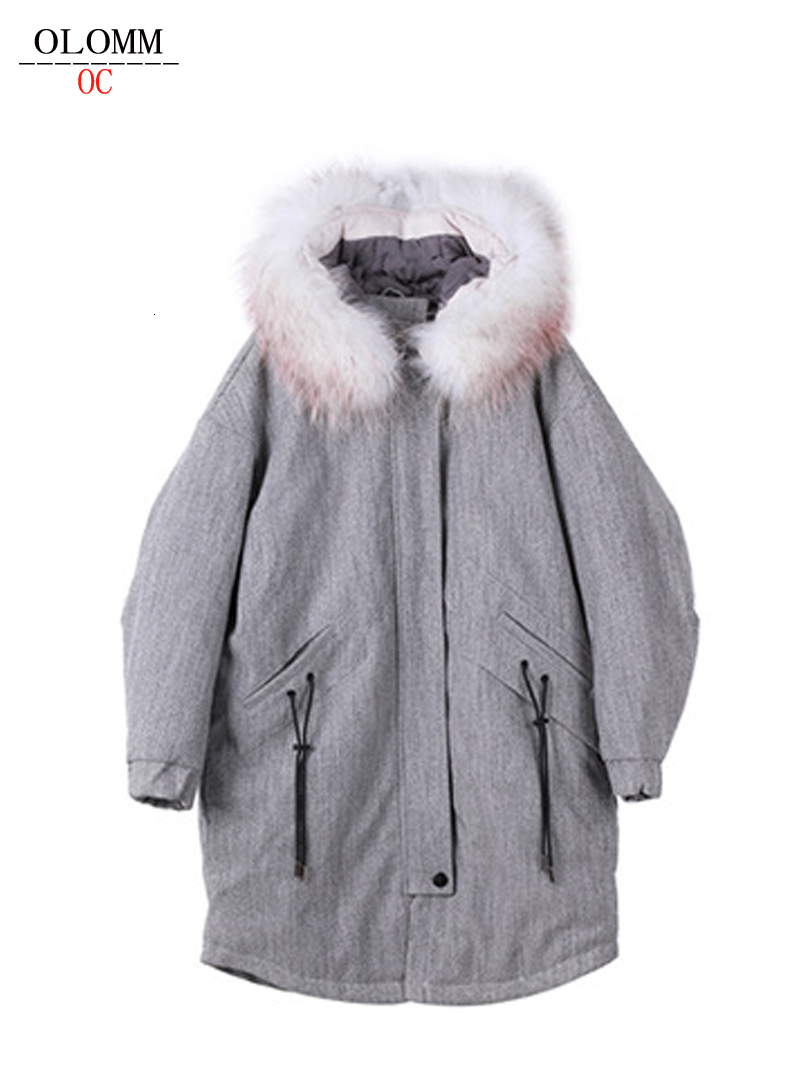 Women s Down Parkas winter coat Raccoon fur collar jacket British style Loose plus size White duck down clothes L8019 221205, Beige
Women s Down Parkas winter coat Raccoon fur collar jacket British style Loose plus size White duck down clothes L8019 221205, Beige