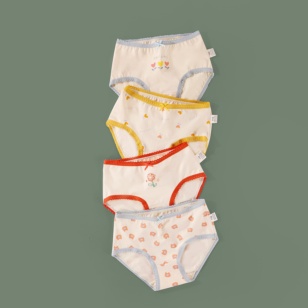 Panties Children s for Girls Lycra Cotton Briefs Baby Good Elastic Underpants Kids Spring and Summer Lace Cute Shorts Babies 221205