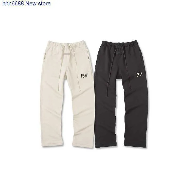 2022 New Autumn Winter Pants Sweatpant Hight Street Fashion Brand Ess Men's and Women's 8th Collection Relaxed 1977 Letter Print Drawstring Hip Hop, Beige
2022 New Autumn Winter Pants Sweatpant Hight Street Fashion Brand Ess Men's and Women's 8th Collection Relaxed 1977 Letter Print Drawstring Hip Hop, Beige