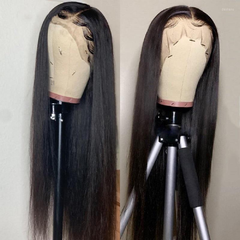 Inch 4x4/13x4 Brazilian Lace Front Human Hair Wigs Closure For Women Remy Straight Wig Pre Plucked, Picture shown
Inch 4x4/13x4 Brazilian Lace Front Human Hair Wigs Closure For Women Remy Straight Wig Pre Plucked, Picture shown