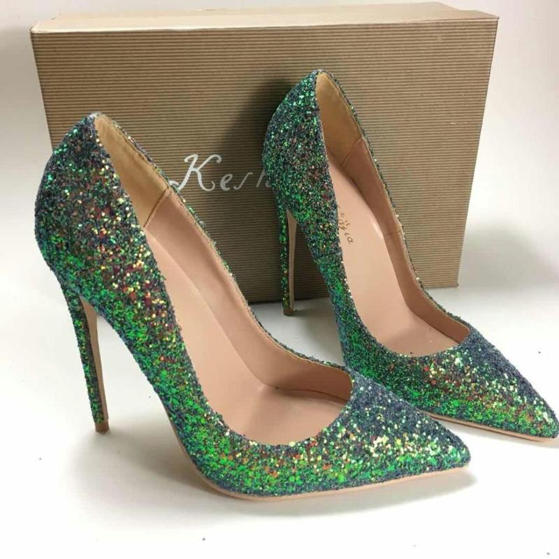 Dress Shoes Keshangjia Bling Wedding Gradient High Heel Pumps Very Sexy Stiletto Heels Party For Women, Green
Dress Shoes Keshangjia Bling Wedding Gradient High Heel Pumps Very Sexy Stiletto Heels Party For Women, Green