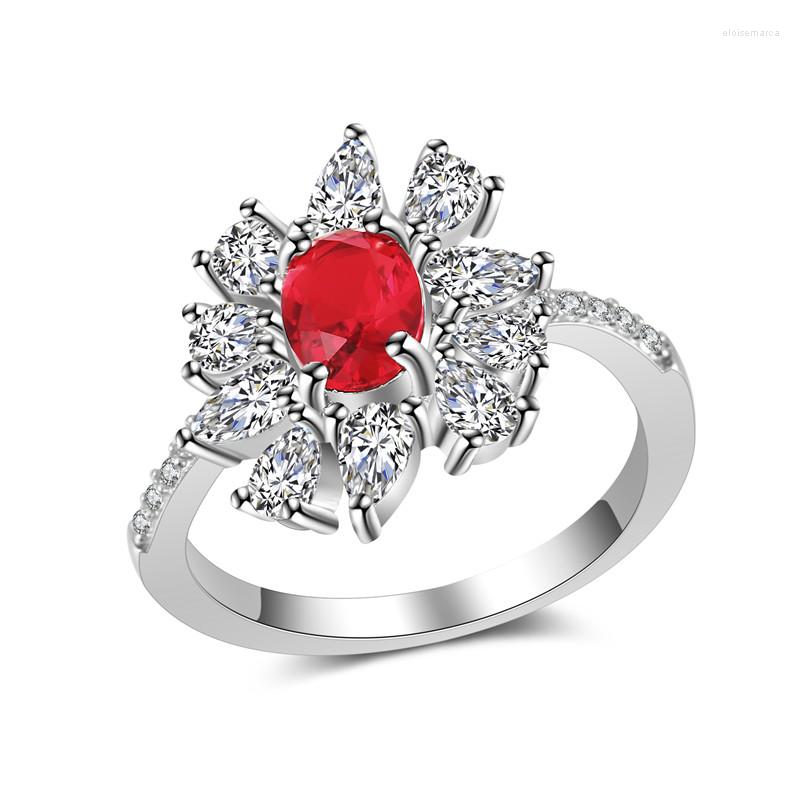 Wedding Rings Silver Ring Classic Exquisite Temperament Female Models Fashion Inlaid Zircon Hand Jewelry Engagement Items
Wedding Rings Silver Ring Classic Exquisite Temperament Female Models Fashion Inlaid Zircon Hand Jewelry Engagement Items