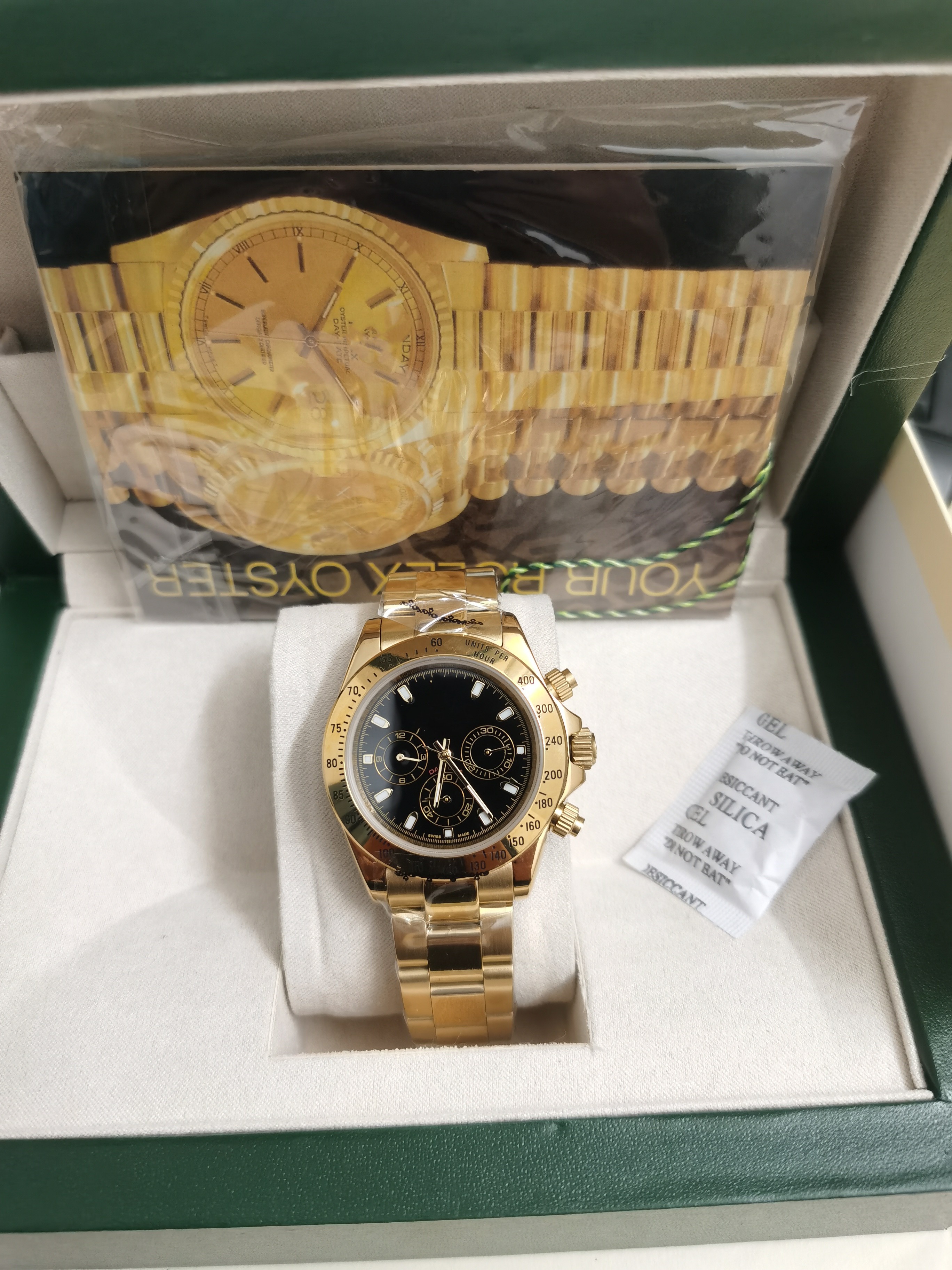 2023 Mens Automatic Movement Watch Ceramic Bezel Sapphire Glass TONA Series M116519 Simple Dial Stainless Steel Solid Clasp Male Watches, Style 3 original box + watch
2023 Mens Automatic Movement Watch Ceramic Bezel Sapphire Glass TONA Series M116519 Simple Dial Stainless Steel Solid Clasp Male Watches, Style 3 original box + watch
