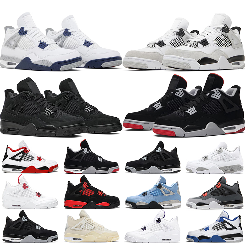 Military Black 4 men basketball shoes jordans4 Black Cat Canvas jumpman 4s Fire Red White Oreo j4 Sail womens mens trainers sports sneakers tennis, 36
Military Black 4 men basketball shoes jordans4 Black Cat Canvas jumpman 4s Fire Red White Oreo j4 Sail womens mens trainers sports sneakers tennis, 36
