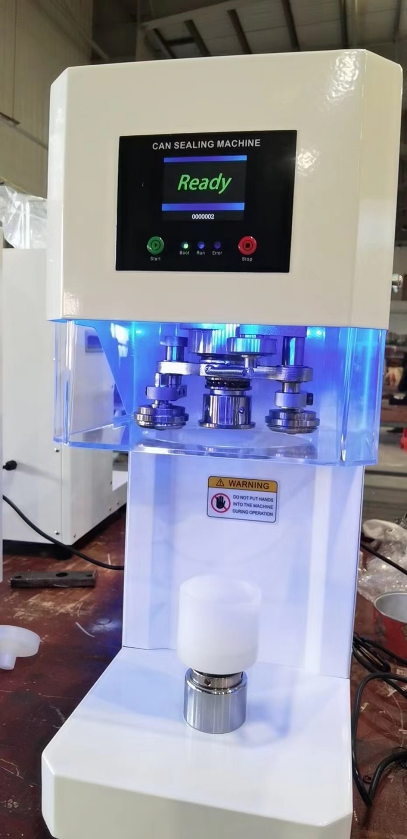 2022 Full Automatic Intelligent Can Sealing Machine Non Rotary Plastic PET Paper Cups Tin Jar Beer Cans Seamer Size Customized
2022 Full Automatic Intelligent Can Sealing Machine Non Rotary Plastic PET Paper Cups Tin Jar Beer Cans Seamer Size Customized