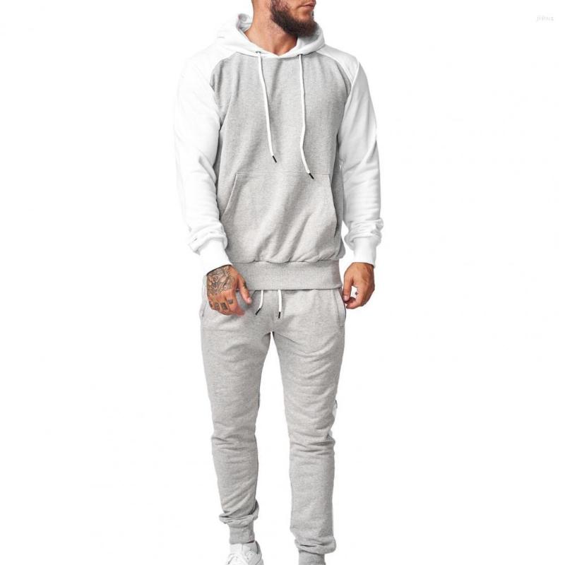 Men's Hoodies Pants Suit Contrast Color Hooded Loose Drawstring Men Sports For Work, Navy blue
Men's Hoodies Pants Suit Contrast Color Hooded Loose Drawstring Men Sports For Work, Navy blue