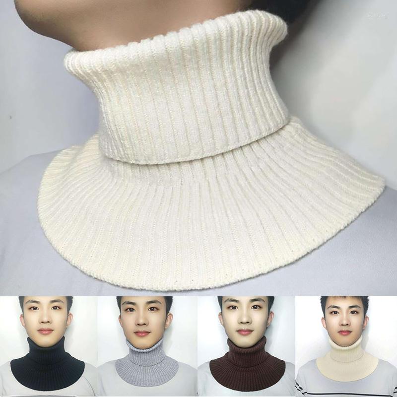 Scarves Men's Bib Fake Collar Knitted Warm Autumn Winter Neck Cover All-match Fashion Elastic Turtleneck Detachable Woolen Scarf
Scarves Men's Bib Fake Collar Knitted Warm Autumn Winter Neck Cover All-match Fashion Elastic Turtleneck Detachable Woolen Scarf
