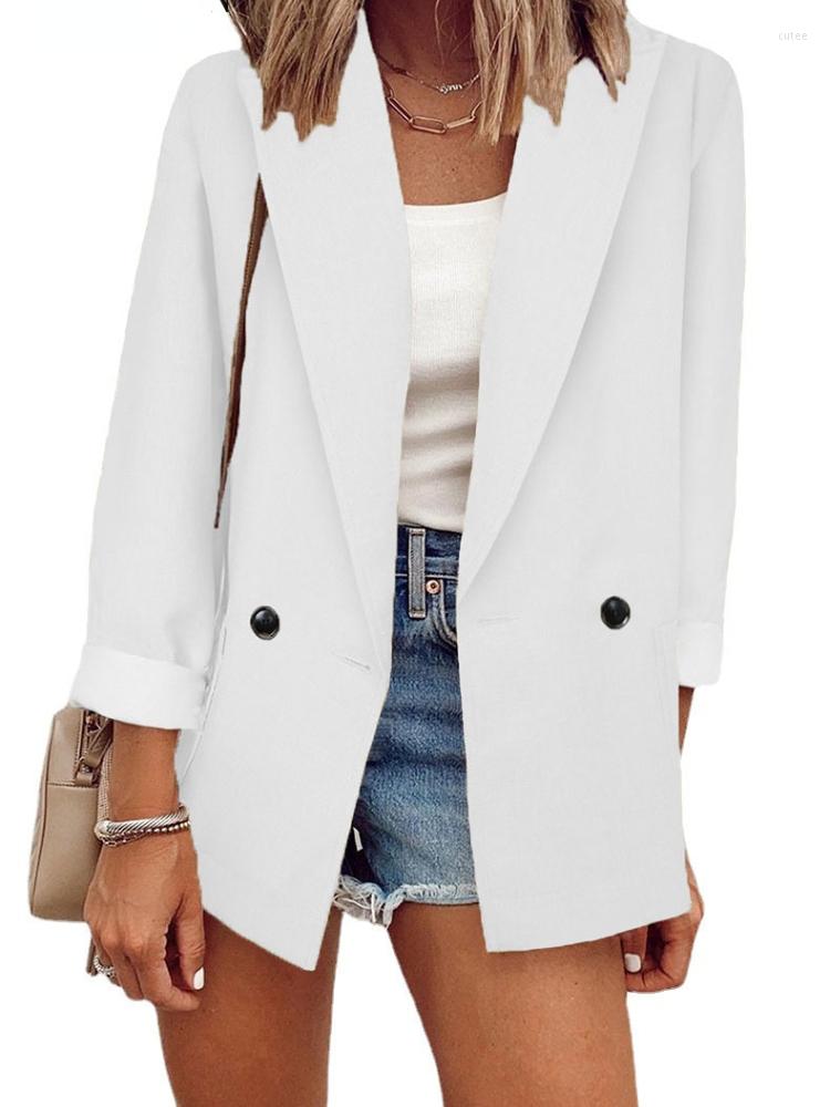 Women's Suits 2022 Solid Color Small Suit Single Piece Long Sleeve Spring Jacket Woman Blazer Women Black Coats, Blue
Women's Suits 2022 Solid Color Small Suit Single Piece Long Sleeve Spring Jacket Woman Blazer Women Black Coats, Blue