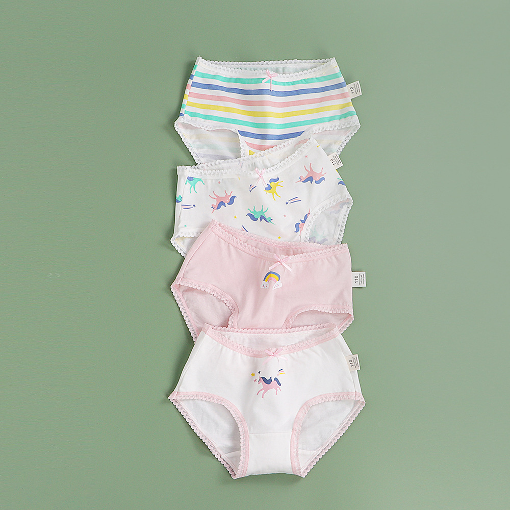 Panties Children s for Girls Lycra Cotton Briefs Baby Good Elastic Underpants Kids Spring and Summer Lace Cute Shorts Babies 221205