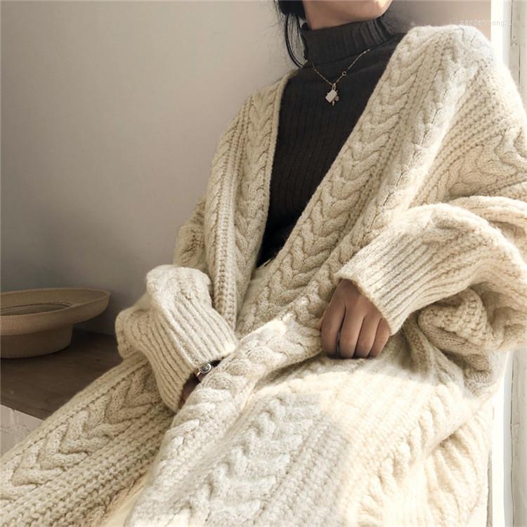 Women' Knits Casual Long Sweater Sleeve Sweaters Women Korean Cardigan Knitted Comfortable Solid Twist Loose Female Batwing, Gray sweater
Women' Knits Casual Long Sweater Sleeve Sweaters Women Korean Cardigan Knitted Comfortable Solid Twist Loose Female Batwing, Gray sweater