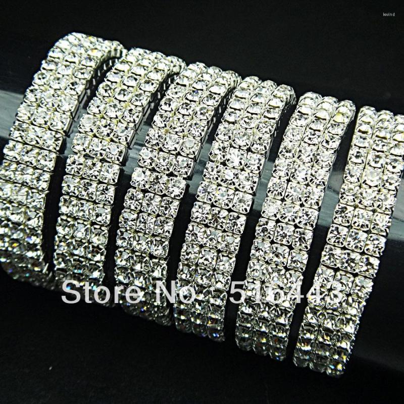 Link Bracelets Charms 3pcs 3laps Full Clear Czech Rhinestones Stretchy Girls Women Wholesale Fashion Jewelry A-504
Link Bracelets Charms 3pcs 3laps Full Clear Czech Rhinestones Stretchy Girls Women Wholesale Fashion Jewelry A-504