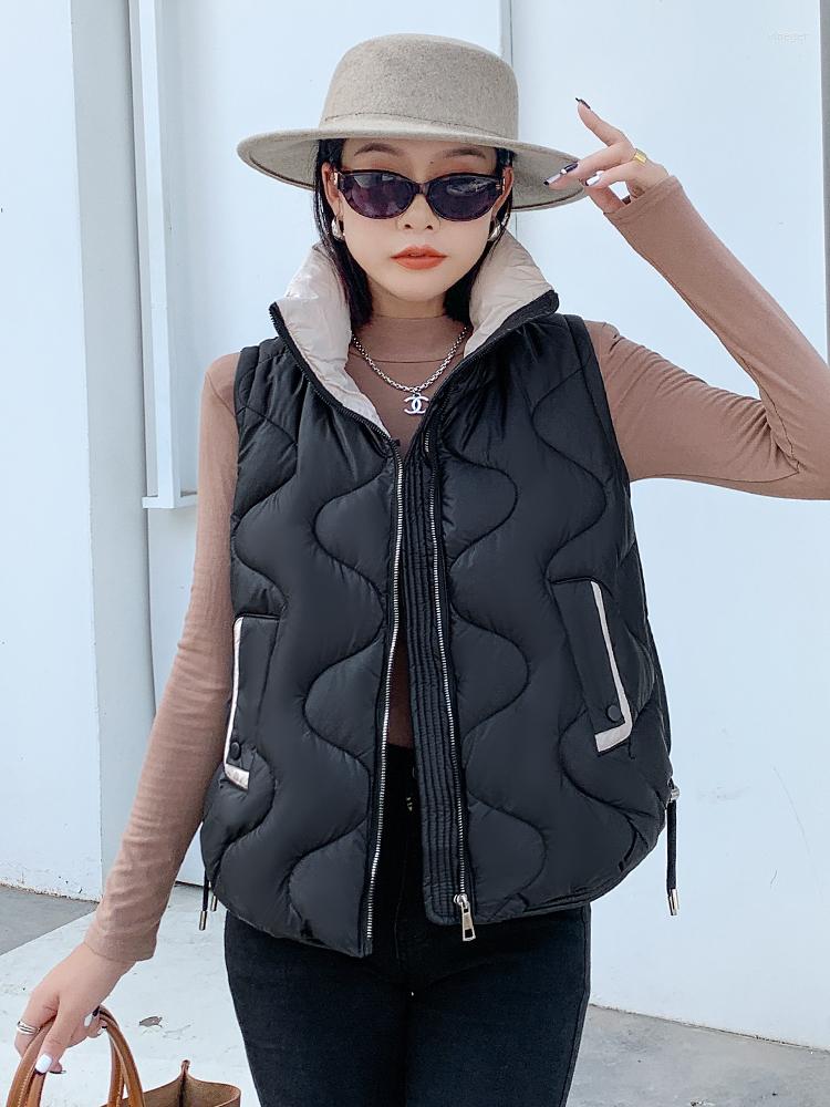 Women's Vests 2022 Women WInter Vest Stand Collar Padded Outerwear Autumn Sleeveless Jacket Waistcoat Solid, Blue
Women's Vests 2022 Women WInter Vest Stand Collar Padded Outerwear Autumn Sleeveless Jacket Waistcoat Solid, Blue