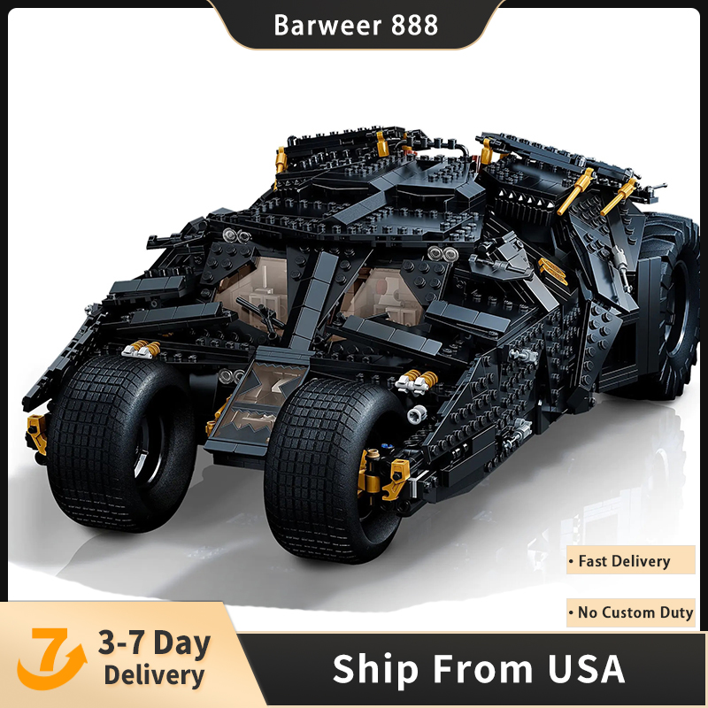 Superhero Classic Block Series Batmobile Tumbler Modular Model 2049PCS Building Blocks Bricks Toys Kids Gift Set Compatible with 76240
Superhero Classic Block Series Batmobile Tumbler Modular Model 2049PCS Building Blocks Bricks Toys Kids Gift Set Compatible with 76240