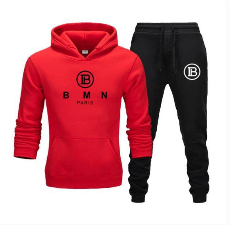 Blamain Set Sweatsuit Mens Tracksuits Luxury Light Fleece Hoodies with Pants Sets Solid Color Sweatshirt Pullover Women Casual Tennis Sporting Suits Sweat Suit