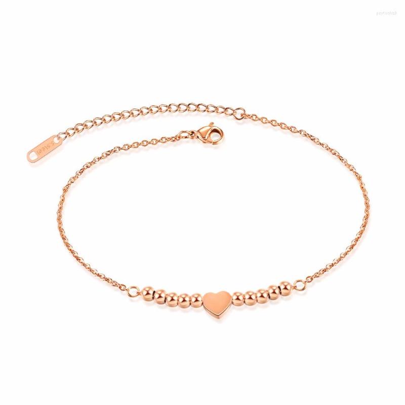 Anklets FATE LOVE Brand Women Ladies Simple Heart Charm Foot Bracelets For Summer Beach Fashion Jewelry
Anklets FATE LOVE Brand Women Ladies Simple Heart Charm Foot Bracelets For Summer Beach Fashion Jewelry