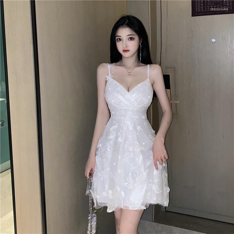 Casual Dresses White Fashion Women' Clothing Sexy Princess Dress V-neck High Waist Off Shoulder Backless Mesh Sling Mini Summer
Casual Dresses White Fashion Women' Clothing Sexy Princess Dress V-neck High Waist Off Shoulder Backless Mesh Sling Mini Summer