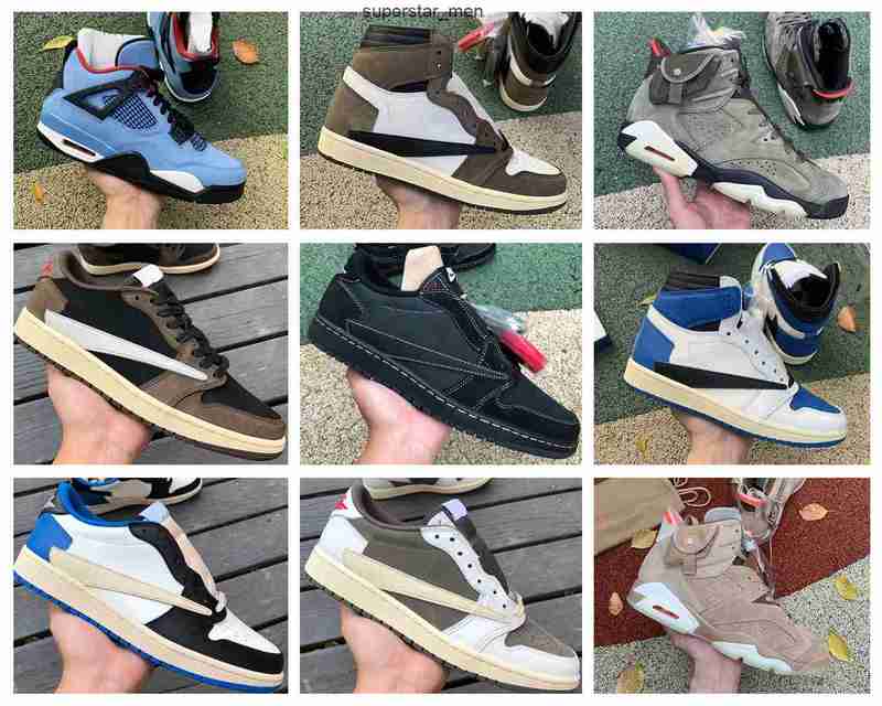 Jumpman 1 x Travis Scotts Basketball Shoes 1S X Fragment Military Blue Reverse Mocha Black 4s 6s Medium Olive Sports Sneakers With, 1#black phantom
Jumpman 1 x Travis Scotts Basketball Shoes 1S X Fragment Military Blue Reverse Mocha Black 4s 6s Medium Olive Sports Sneakers With, 1#black phantom