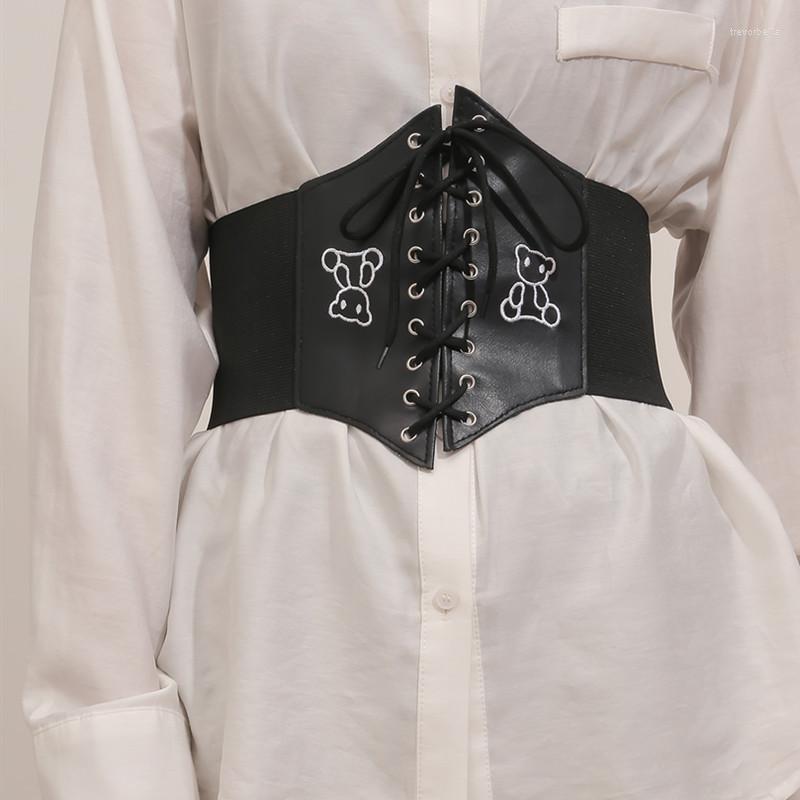 Belts Cartoon Maiden Girdle Korean Fashion Casual Women's Coat Shirt Decorate Thin Waist Waistband Goth Y2k Cute Corset Belt For Women, Black
Belts Cartoon Maiden Girdle Korean Fashion Casual Women's Coat Shirt Decorate Thin Waist Waistband Goth Y2k Cute Corset Belt For Women, Black