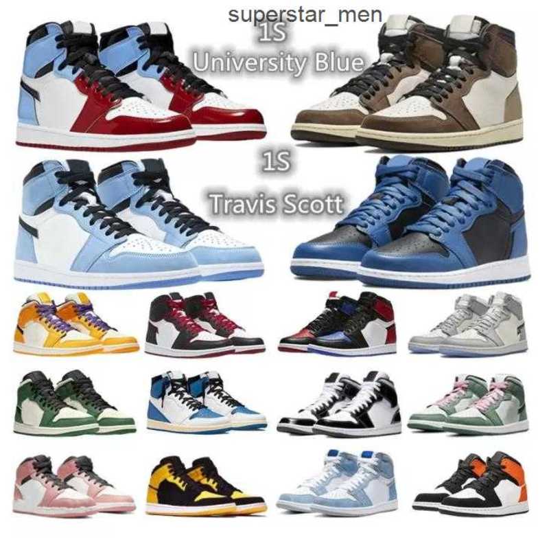 High Jumpman 1S Basketball Shoes Trainers Sneakers University Blue Dark Mocha Light Smoke Grey Hyper Chicago Patent Bred Royal Toe Men Women, 14
High Jumpman 1S Basketball Shoes Trainers Sneakers University Blue Dark Mocha Light Smoke Grey Hyper Chicago Patent Bred Royal Toe Men Women, 14