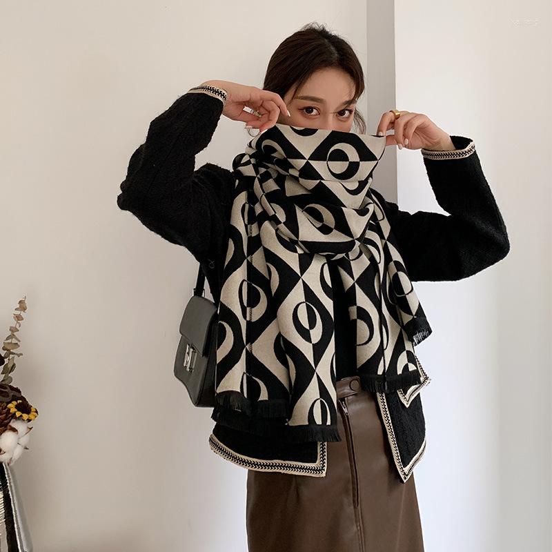 Scarves South Korea's Imitation Cashmere Pulled Hair Warm Shawl Retro Everything Ladies Thick Neck
Scarves South Korea's Imitation Cashmere Pulled Hair Warm Shawl Retro Everything Ladies Thick Neck
