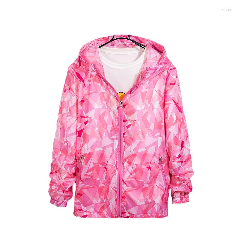 Women' Jackets Sun Protection Clothing Female Short Hooded Women' Coat Windbreaker Spring Autumn Summer Casual Thin Printing Jacket, Pink 903
Women' Jackets Sun Protection Clothing Female Short Hooded Women' Coat Windbreaker Spring Autumn Summer Casual Thin Printing Jacket, Pink 903