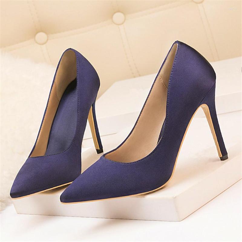 Dress Shoes Women's Party Autumn Concise Soft Silk Shallow High Heels 10cm Fashion Female Pumps Pointed Toe Ladies Office, Black
Dress Shoes Women's Party Autumn Concise Soft Silk Shallow High Heels 10cm Fashion Female Pumps Pointed Toe Ladies Office, Black