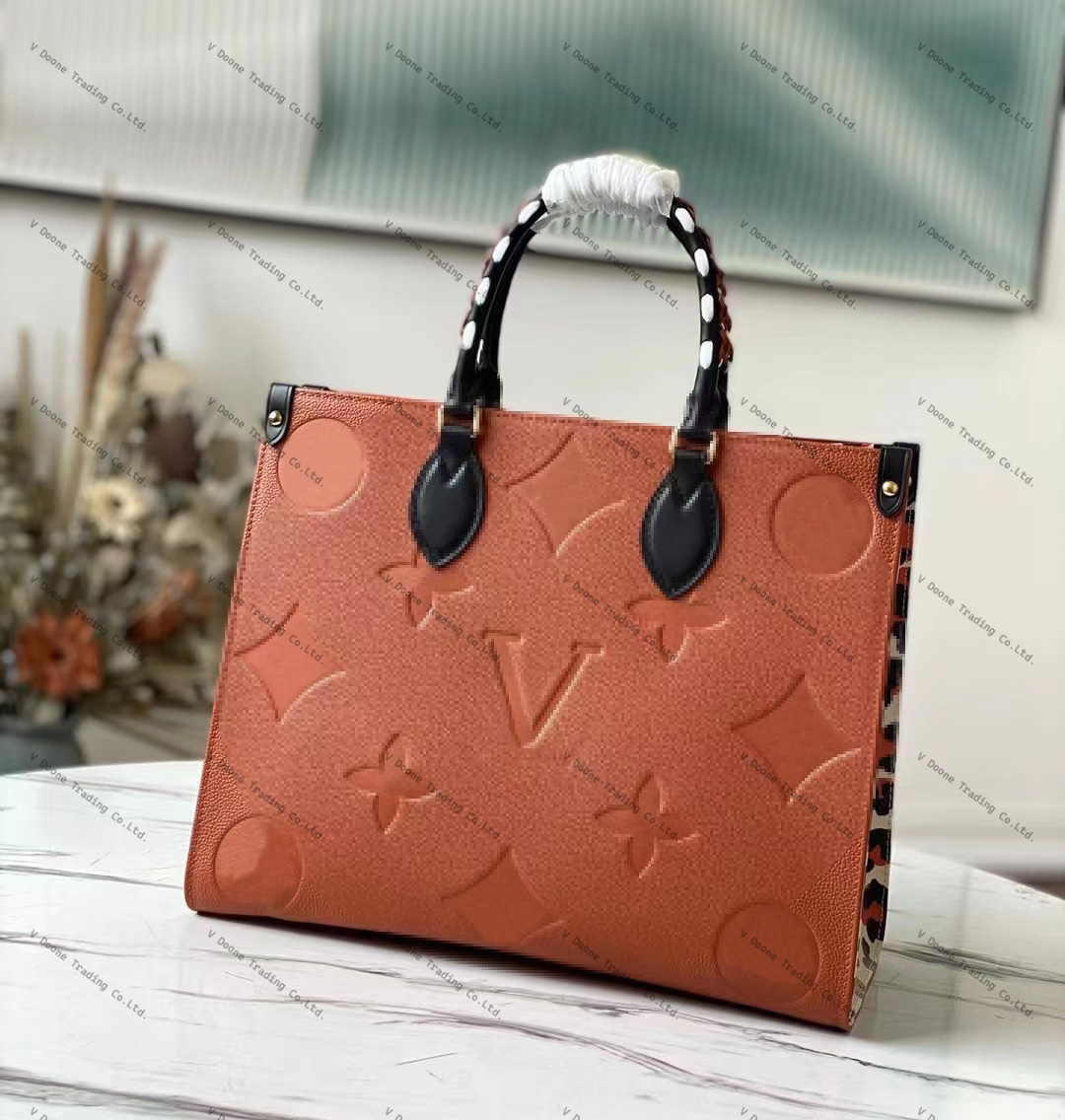 Top ONTHEGO Handbags Women Leather Shoulder Bags Leopard Splicing Crossbody Bag Messenger Bags Designers Handbag Tote Purse M58521, Brown
Top ONTHEGO Handbags Women Leather Shoulder Bags Leopard Splicing Crossbody Bag Messenger Bags Designers Handbag Tote Purse M58521, Brown