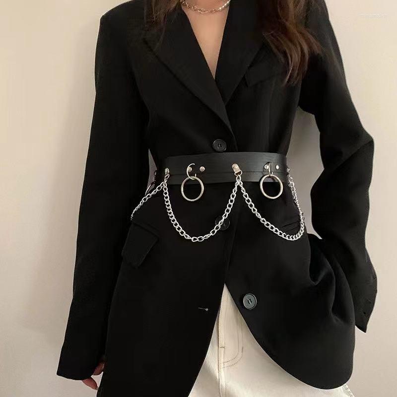 Belts Harajuku Punk Style Women Gothic Heart Hip Hop Belt Chain Jk Waist Adjustable Disco Dance Pu Leather Dress Jeans Waistband, Black
Belts Harajuku Punk Style Women Gothic Heart Hip Hop Belt Chain Jk Waist Adjustable Disco Dance Pu Leather Dress Jeans Waistband, Black