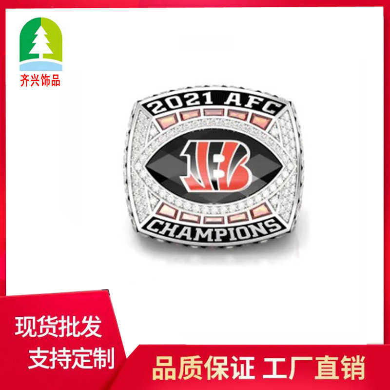 Cluster Rings 2021 AFC Champion Ring Cincinnati Bengal Tiger NFL2022 New High quality Ring T221205
Cluster Rings 2021 AFC Champion Ring Cincinnati Bengal Tiger NFL2022 New High quality Ring T221205