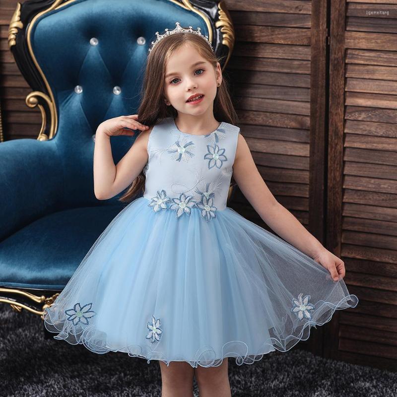 Girl Dresses 2022 Beautiful Flower Baby Princess Dress Mesh Pure Color Wedding Party, Champagne
Girl Dresses 2022 Beautiful Flower Baby Princess Dress Mesh Pure Color Wedding Party, Champagne