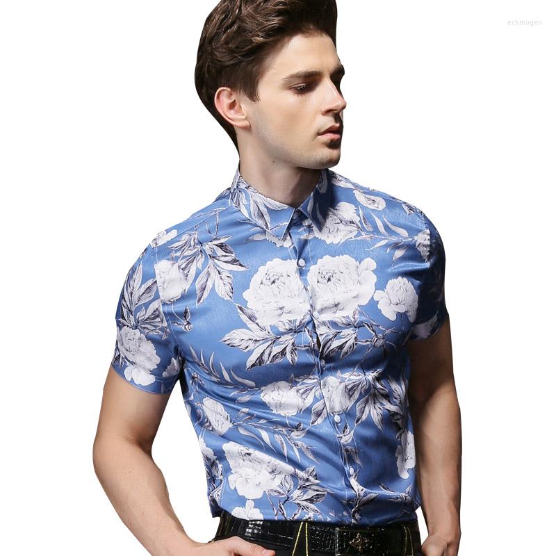 Men's Casual Shirts Fanzhuan Man's Fashion Male Man Designer Brand Suit Shirt Summer Product Retro Print Short-sleeved 822010, Picture shown
Men's Casual Shirts Fanzhuan Man's Fashion Male Man Designer Brand Suit Shirt Summer Product Retro Print Short-sleeved 822010, Picture shown