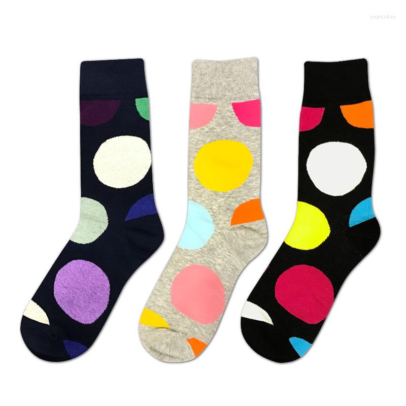 Men's Socks Classic Color Dot Tide Brand Cotton Jacquard Argyle Street Model Perfect Quality Clothing With Captain Happy Sox
Men's Socks Classic Color Dot Tide Brand Cotton Jacquard Argyle Street Model Perfect Quality Clothing With Captain Happy Sox