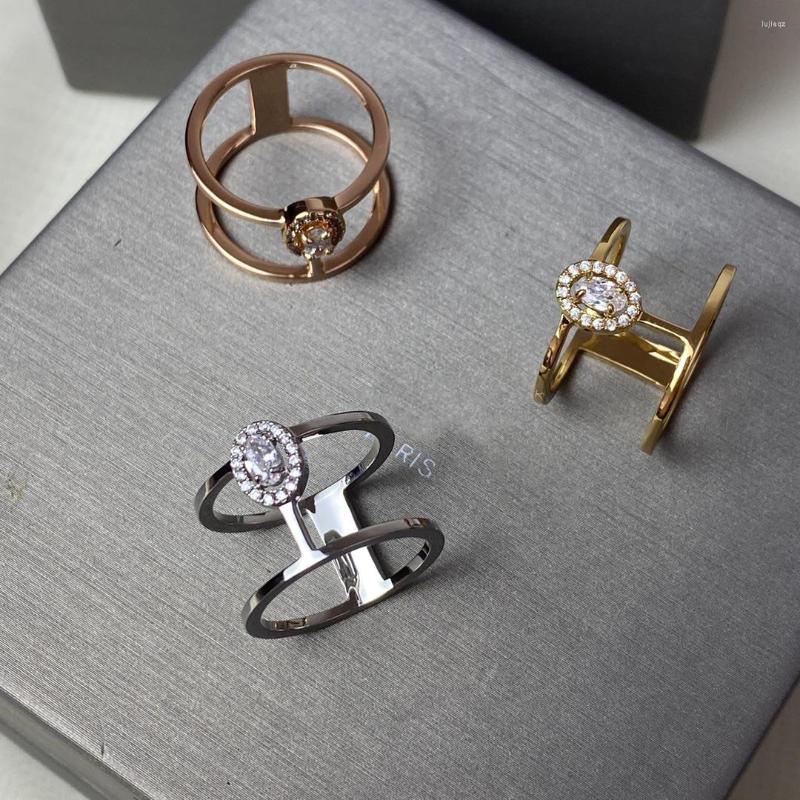 Cluster Rings Fashion Classic M Brand 925 Sterling Silver With Diamond Ring Trend Personality Simple Goddess
Cluster Rings Fashion Classic M Brand 925 Sterling Silver With Diamond Ring Trend Personality Simple Goddess
