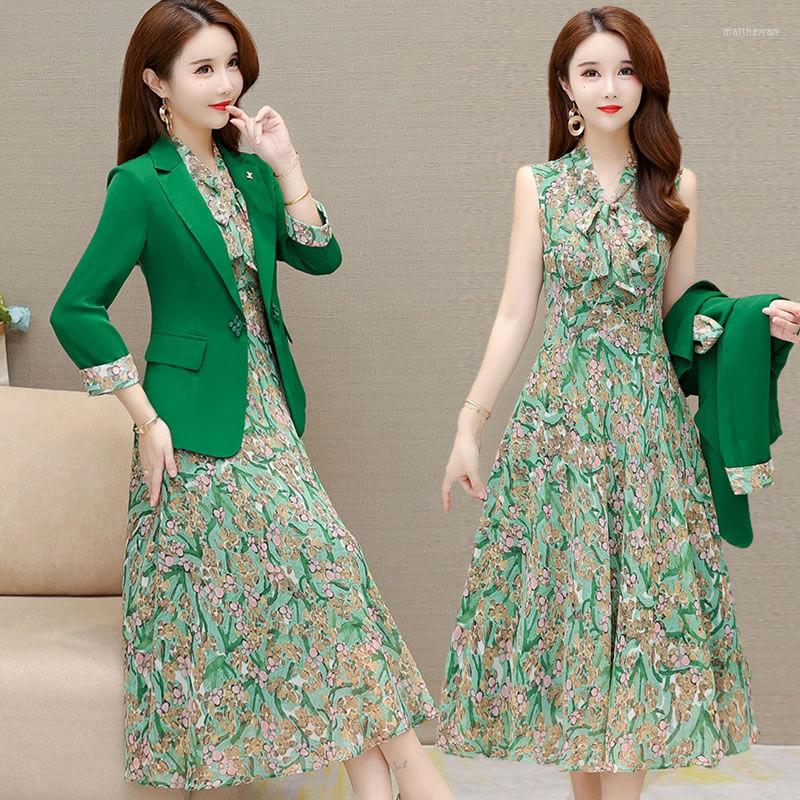 Work Dresses Women Spring Autumn Suit Jacket Dress 2 Piece 2022 Casual Blazers Floral Midi Skirt Set France Vintage Summer, Dress 02
Work Dresses Women Spring Autumn Suit Jacket Dress 2 Piece 2022 Casual Blazers Floral Midi Skirt Set France Vintage Summer, Dress 02