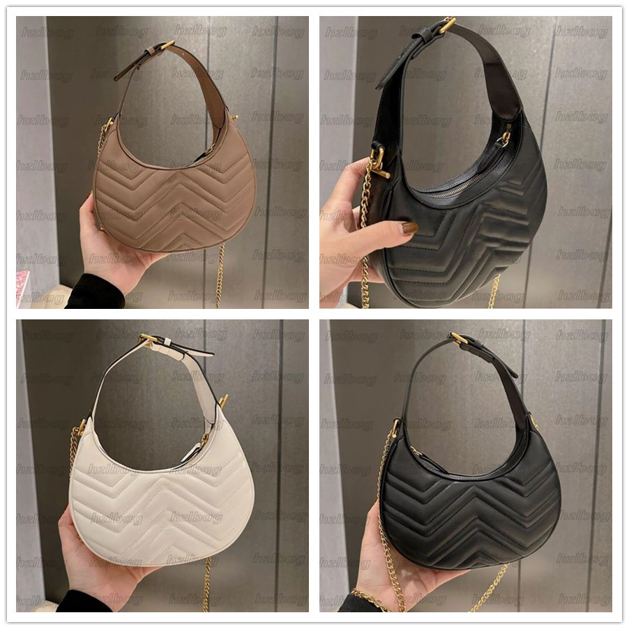 Marmont Half-Moon Shaped Mini Hobo Bag Womens Luxury Underarm Handbag Wallet Designer Chain CrossBody Purse, Color 01
Marmont Half-Moon Shaped Mini Hobo Bag Womens Luxury Underarm Handbag Wallet Designer Chain CrossBody Purse, Color 01
