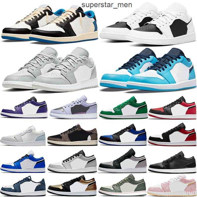 Jumpman 1 Men Women Low basketball shoes OG 1S Triple White Shadow designer University Blue UNC Black Bred Toe Light Smoky Grey mens
Jumpman 1 Men Women Low basketball shoes OG 1S Triple White Shadow designer University Blue UNC Black Bred Toe Light Smoky Grey mens