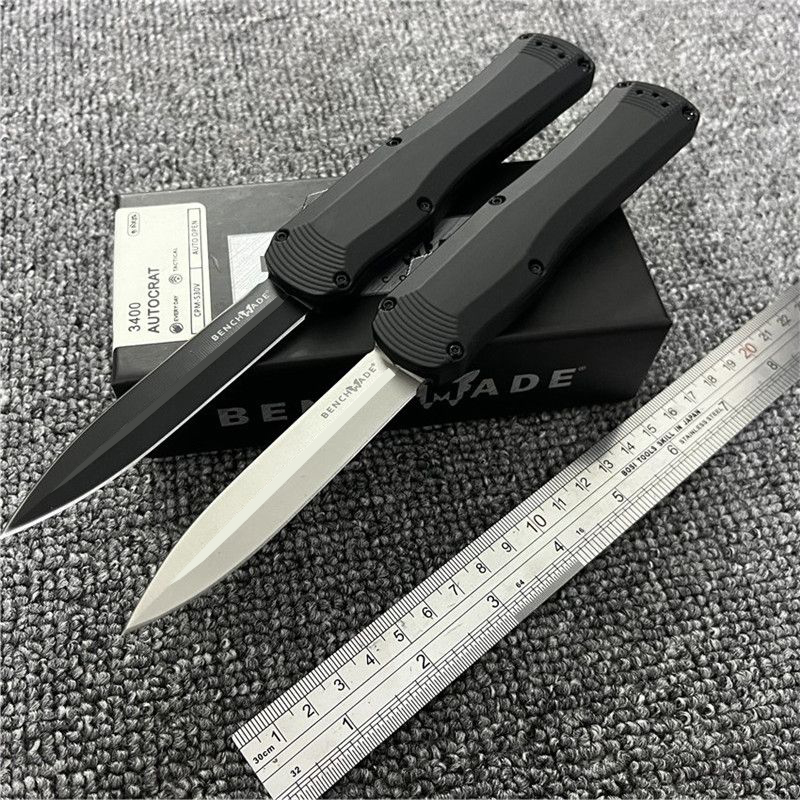 Benchmade BM 3400 3400BK Automatic Knives CPM S30V Blade Camping Hiking Travel Outdoor Activities EDC Tool Self-defense BM3400 Tactical knife
Benchmade BM 3400 3400BK Automatic Knives CPM S30V Blade Camping Hiking Travel Outdoor Activities EDC Tool Self-defense BM3400 Tactical knife