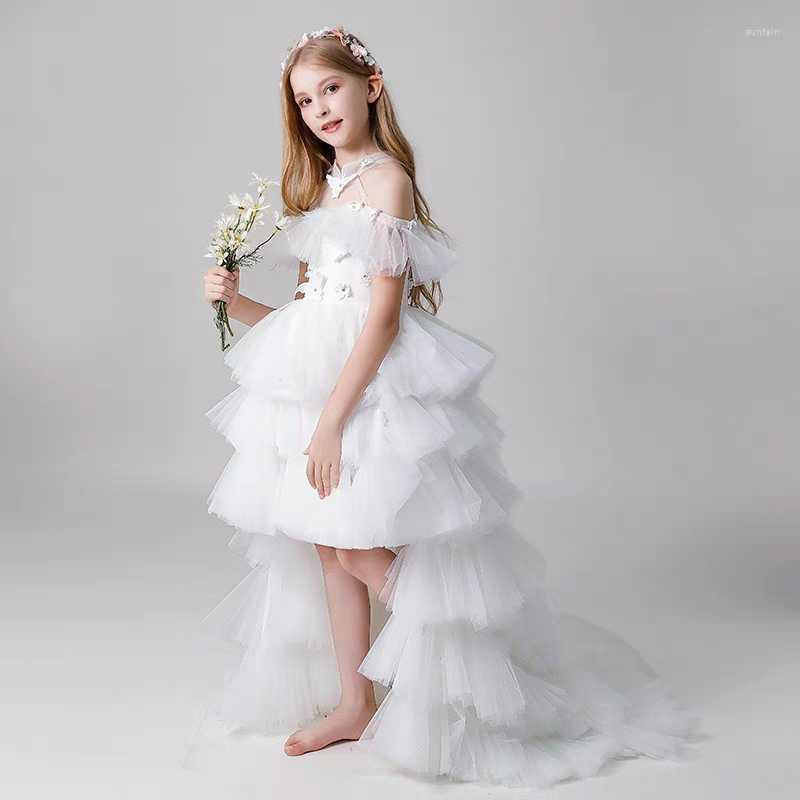 Girl Dresses Mingli Tengda White Flower Halter Neck Butterfly Beading Childern High Low Dress For Wedding Party Primera Comunion
Girl Dresses Mingli Tengda White Flower Halter Neck Butterfly Beading Childern High Low Dress For Wedding Party Primera Comunion