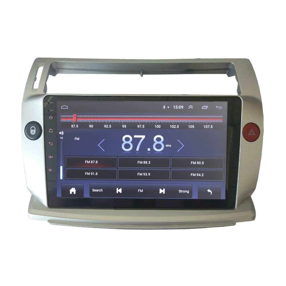 Car Audio System with Integrated Bluetooth Technology for Citroen Models: Fits C4 from 2004-2009