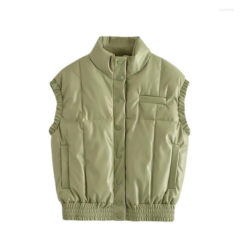 Women' Vests Vest Women Winter Warm Sleeveless Stand Collar Puffer Outwear Solid Color Fashion Streetwear Threaded Rabbet Down, Green
Women' Vests Vest Women Winter Warm Sleeveless Stand Collar Puffer Outwear Solid Color Fashion Streetwear Threaded Rabbet Down, Green