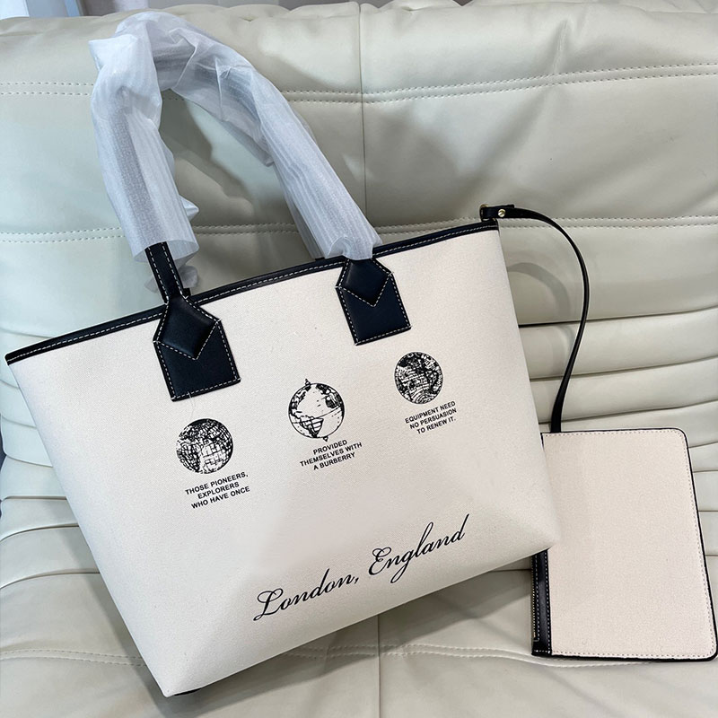 Two Sided Tote Bag Fashion Women Shoulder Bags Classic Stripes Shopping Handbags Large Capacity Canvas Leather Travel Handbag Purse Zipper Wallets Coin Purse, White
Two Sided Tote Bag Fashion Women Shoulder Bags Classic Stripes Shopping Handbags Large Capacity Canvas Leather Travel Handbag Purse Zipper Wallets Coin Purse, White
