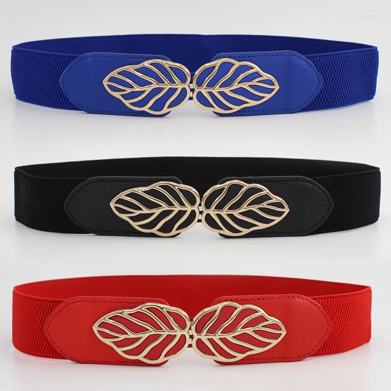 Belts Gold Leaf Pair Buckle Elastic Belt Fashion Vintage Belted Women Versatile Dresses Decorative Clothing Accessories, White
Belts Gold Leaf Pair Buckle Elastic Belt Fashion Vintage Belted Women Versatile Dresses Decorative Clothing Accessories, White