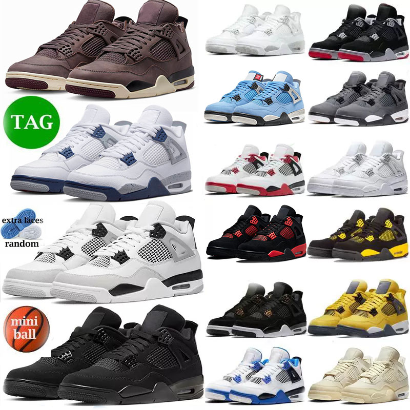 Jumpman 4s basketball shoes men Military black Red Thunder 4 Sail Black Cat White Oreo Pure Money Infrared Metallic Purple Cool Grey Diy women sneakers
Jumpman 4s basketball shoes men Military black Red Thunder 4 Sail Black Cat White Oreo Pure Money Infrared Metallic Purple Cool Grey Diy women sneakers